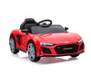 Lasten sähköauto - Audi R8 Spyder Punainen - Vuodevaatteet.fi