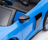 Lasten sähköauto - Audi R8 Spyder Sininen - Vuodevaatteet.fi