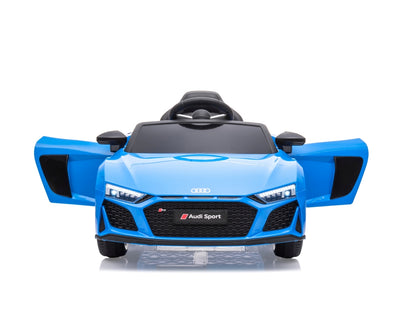 Lasten sähköauto - Audi R8 Spyder Sininen - Vuodevaatteet.fi