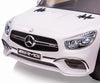 Lasten sähköauto Mercedes-Benz Sl65 Amg Valkoinen - Vuodevaatteet.fi