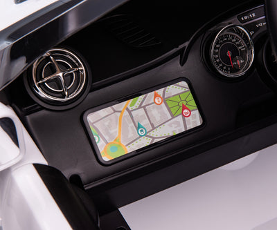 Lasten sähköauto Mercedes-Benz Sl65 Amg Valkoinen - Vuodevaatteet.fi