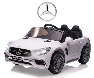 Lasten sähköauto Mercedes-Benz Sl65 Amg Valkoinen - Vuodevaatteet.fi