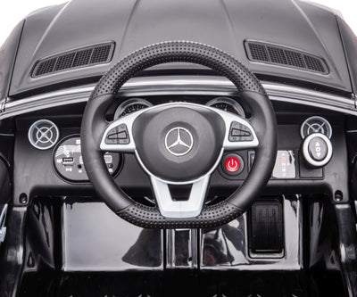 Lasten sähköauto Mercedes-Benz Slc Musta - Vuodevaatteet.fi