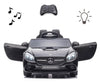 Lasten sähköauto Mercedes-Benz Slc Musta - Vuodevaatteet.fi