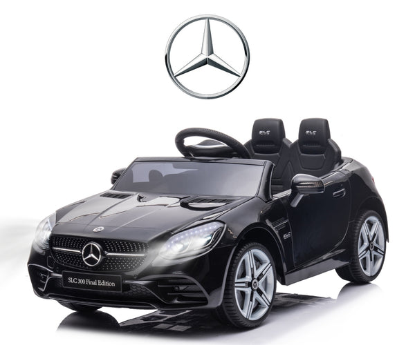 Lasten sähköauto Mercedes-Benz Slc Musta - Vuodevaatteet.fi