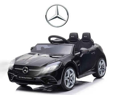 Lasten sähköauto Mercedes-Benz Slc Musta - Vuodevaatteet.fi