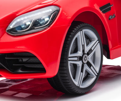 Lasten sähköauto Mercedes-Benz Slc Punainen - Vuodevaatteet.fi