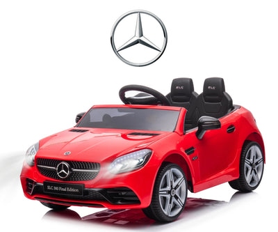 Lasten sähköauto Mercedes-Benz Slc Punainen - Vuodevaatteet.fi