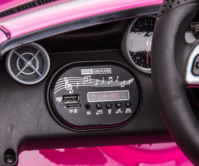 Lasten sähköauto Mercedes-Benz Slc Vaaleanpunainen - Vuodevaatteet.fi