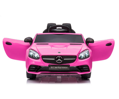 Lasten sähköauto Mercedes-Benz Slc Vaaleanpunainen - Vuodevaatteet.fi