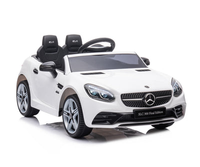 Lasten sähköauto Mercedes-Benz Slc Valkoinen - Vuodevaatteet.fi