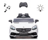 Lasten sähköauto Mercedes-Benz Slc Valkoinen - Vuodevaatteet.fi