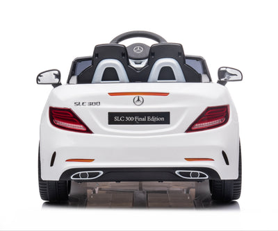 Lasten sähköauto Mercedes-Benz Slc Valkoinen - Vuodevaatteet.fi