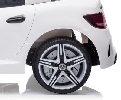 Lasten sähköauto Mercedes-Benz Slc Valkoinen - Vuodevaatteet.fi