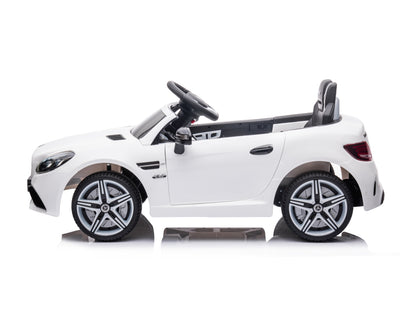 Lasten sähköauto Mercedes-Benz Slc Valkoinen - Vuodevaatteet.fi