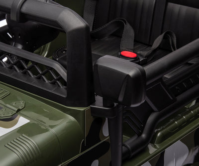 Lasten sähköauto Toyota Fj Cruiser Army - Vuodevaatteet.fi
