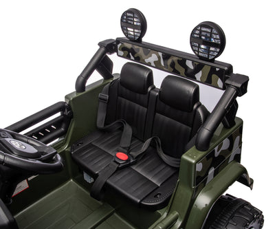 Lasten sähköauto Toyota Fj Cruiser Army - Vuodevaatteet.fi
