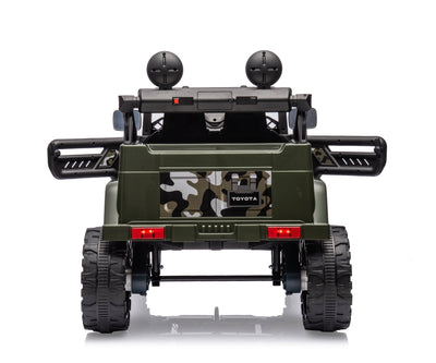 Lasten sähköauto Toyota Fj Cruiser Army - Vuodevaatteet.fi