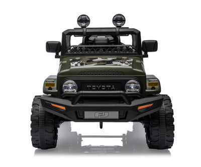 Lasten sähköauto Toyota Fj Cruiser Army - Vuodevaatteet.fi