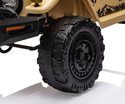Lasten sähköauto Toyota Fj Cruiser Khaki - Vuodevaatteet.fi