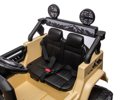 Lasten sähköauto Toyota Fj Cruiser Khaki - Vuodevaatteet.fi