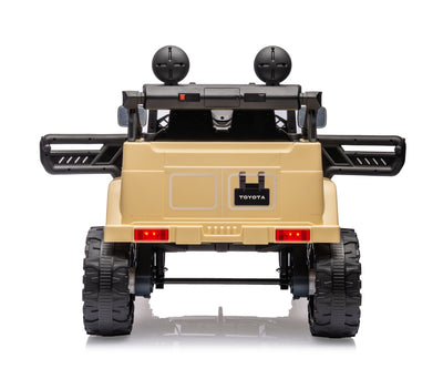 Lasten sähköauto Toyota Fj Cruiser Khaki - Vuodevaatteet.fi