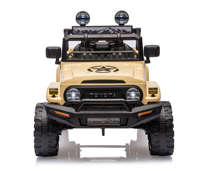 Lasten sähköauto Toyota Fj Cruiser Khaki - Vuodevaatteet.fi