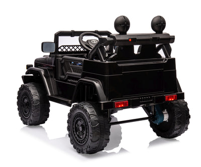 Lasten sähköauto Toyota Fj Cruiser Musta - Vuodevaatteet.fi