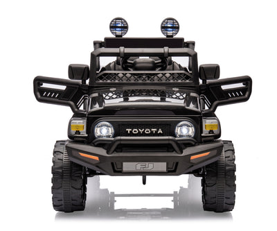 Lasten sähköauto Toyota Fj Cruiser Musta - Vuodevaatteet.fi