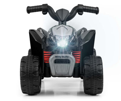 Lasten sähkömönkijä - Quad Honda Atv Musta - Vuodevaatteet.fi