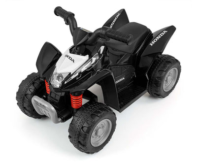 Lasten sähkömönkijä - Quad Honda Atv Musta - Vuodevaatteet.fi