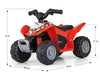 Lasten sähkömönkijä - Quad Honda Atv Punainen - Vuodevaatteet.fi