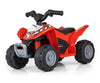 Lasten sähkömönkijä - Quad Honda Atv Punainen - Vuodevaatteet.fi