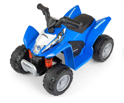 Lasten sähkömönkijä - Quad Honda Atv Sininen - Vuodevaatteet.fi