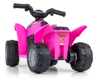 Lasten sähkömönkijä - Quad Honda Atv Vaaleanpunainen - Vuodevaatteet.fi