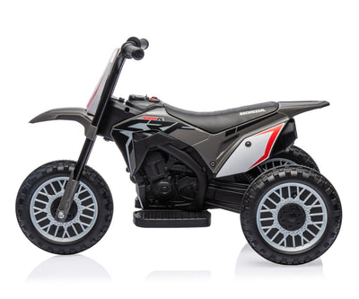 Lasten sähkömopo - Honda Crf 450R Harmaa - Vuodevaatteet.fi