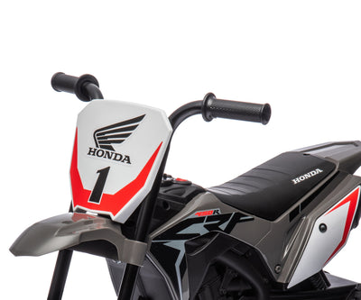 Lasten sähkömopo - Honda Crf 450R Harmaa - Vuodevaatteet.fi