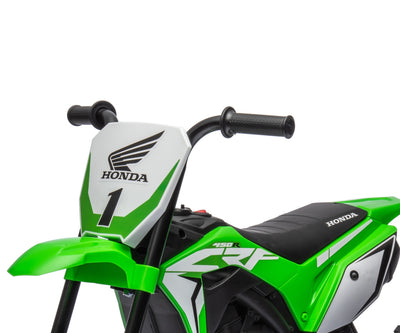 Lasten sähkömopo - Honda Crf 450R Vihreä - Vuodevaatteet.fi