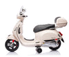 Lasten sähköskootteri Vespa Gts Super Valkoinen - Vuodevaatteet.fi