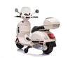 Lasten sähköskootteri Vespa Gts Super Valkoinen - Vuodevaatteet.fi
