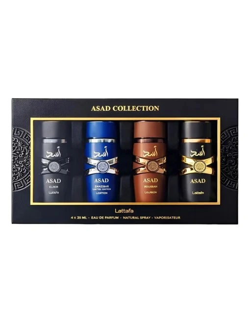 Lattafa - Lattafa Spray Asad 4x25 ml Edp
