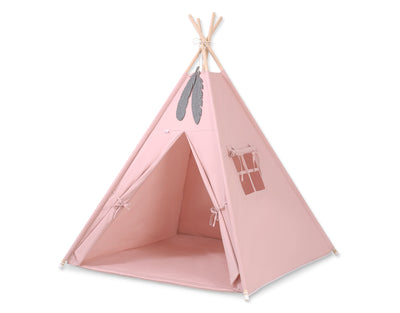 Leikkiteltta + Pehmuste - Pastel Pink