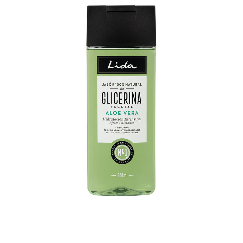 Lida Jabón 100% natural glyseriini ja aloe vera 600 ml | Vuodevaatteet.fi