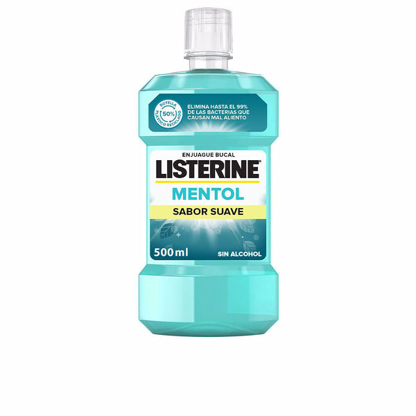Listerine Gentle menthol 0% alkoholi suuvesi 500 ml | Vuodevaatteet.fi