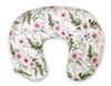 Monikäyttöinen ergonominen imetystyyny - peony flower pink
