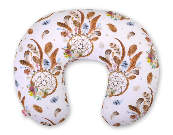 Bobono - Imetystyyny Croissant, irrotettava, hands-free ruokinta - unisiepparit
