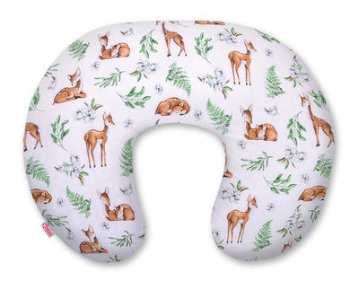 Monikäyttöinen imetystyyny - irrotettava päällinen - white deer