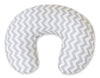 Monikäyttöinen ergonominen imetystyyny - chevron grey