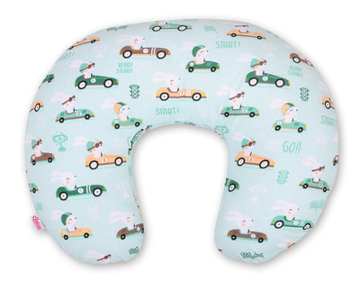 Monikäyttöinen imetystyyny - irrotettava päällinen - mint rabbits