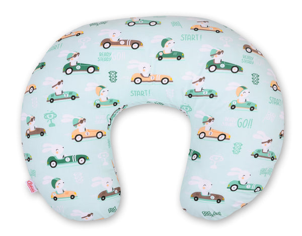 Monikäyttöinen imetystyyny - irrotettava päällinen - mint rabbits